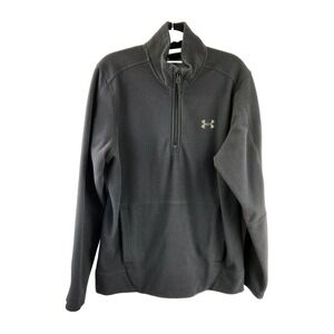 Under Armour Coldgear Pullover 1/4 Quarter Zip Waffle Knit Top‎ Men's Medium